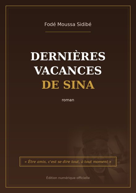 Couverture - Dernières vacances de Sina